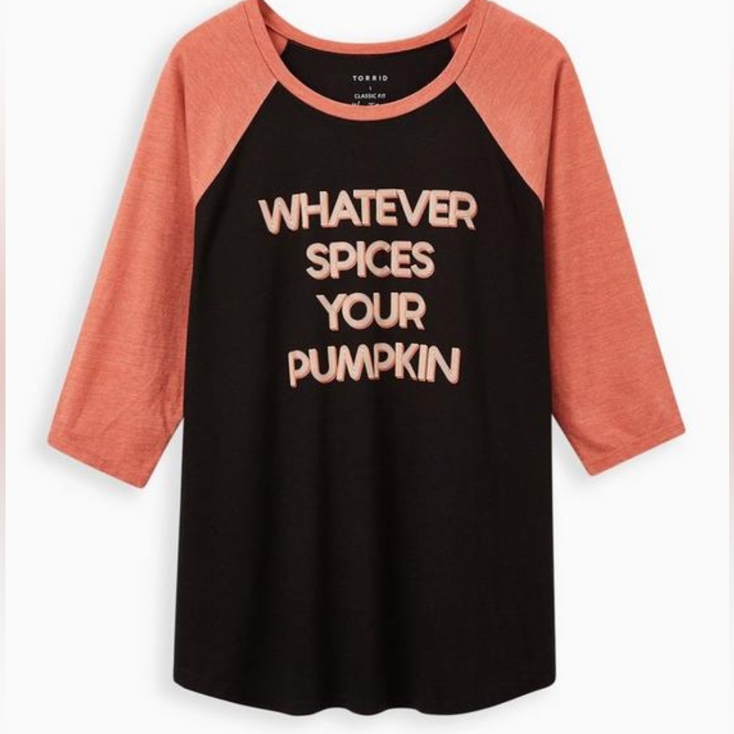 Torrid Pumpkin Top 00M